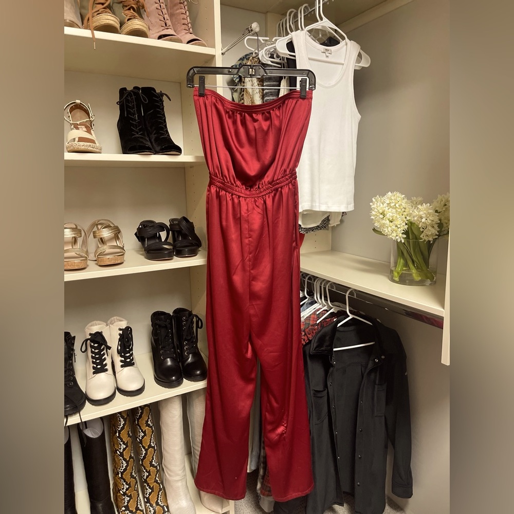 Urban Outfitters strapless jumpsuit